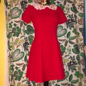Hell Bunny Peter Pan collar dress M